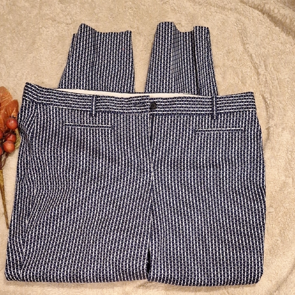Brooks Brothers Navy and White Natalie Fit